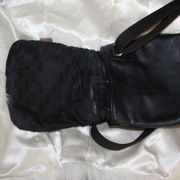 Michael Kors black Crossbody Leather messenger Bag - Picture 7 of 9